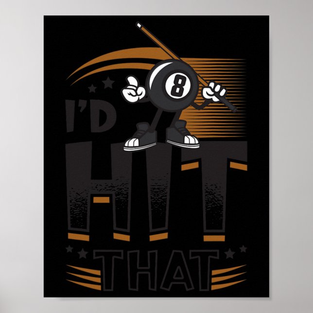 ID Slått att Bassäng miljarder Poster (Framsidan)