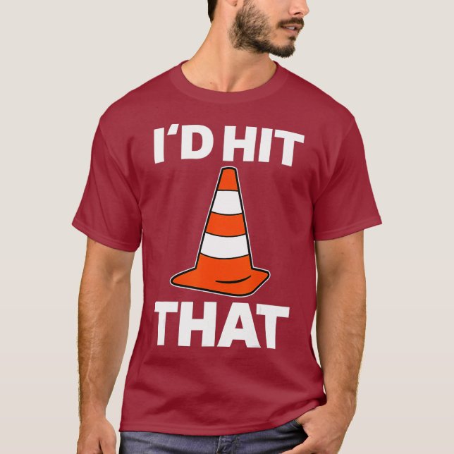 ID Slått som - Lustigt Autocross-design med klon T Shirt (Framsida)
