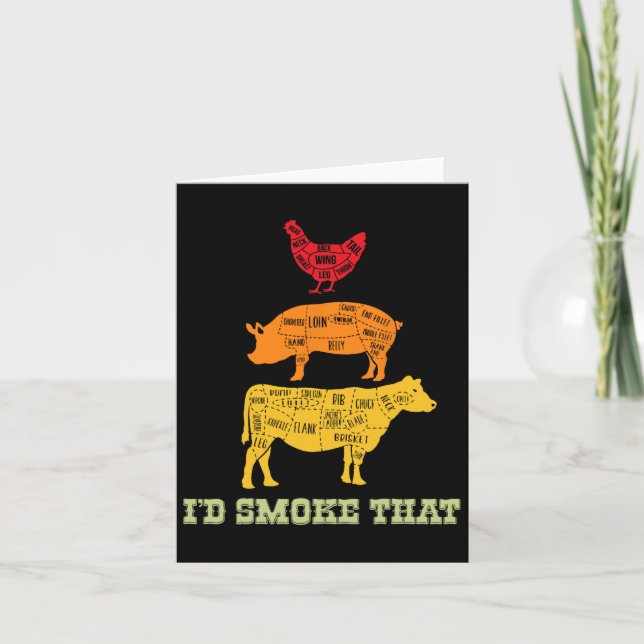 Id Smoke that - Barbecue - Bbq Kort (Framsida)