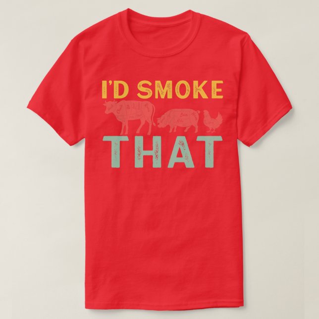 ID Smoke that T Shirt (Design framsida)