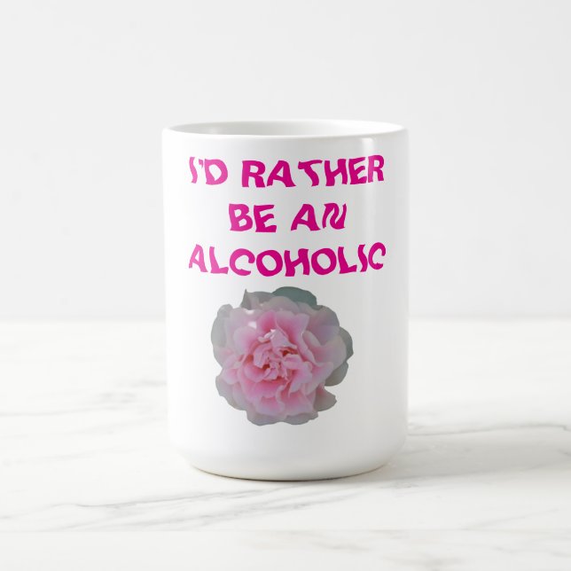 ID SNARARE BE A ALCOHOLIC KAFFEMUGG (Center)