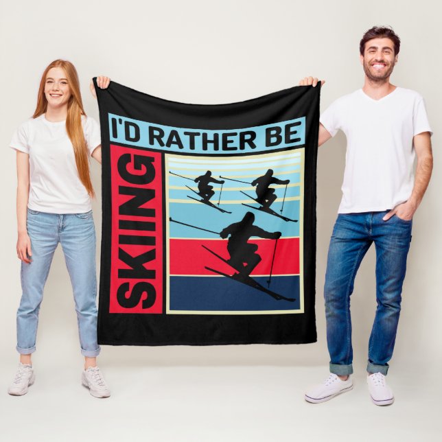 ID SNARARE BE SKIIDE FLEECEFILT (På plats)