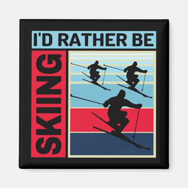 ID SNARARE BE SKIIDE MAGNET (Framsidan)