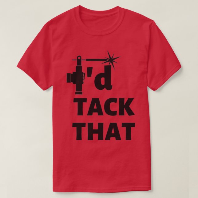 ID-spår som svetsar citat T Shirt (Design framsida)