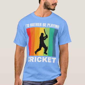ID spelar i stället upp cricket T Shirt