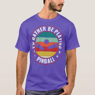 ID spelar i stället upp Pinball Maskiner Retro Arc T Shirt