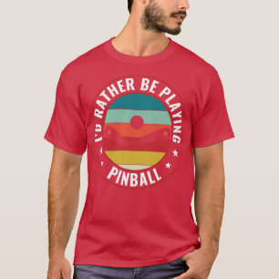 ID spelar i stället upp Pinball Maskiner Retro Arc T Shirt