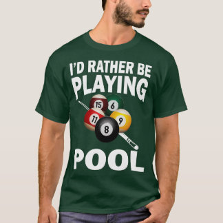 Id spelar snarare upp Bassäng-miljardären Bassäng  T Shirt