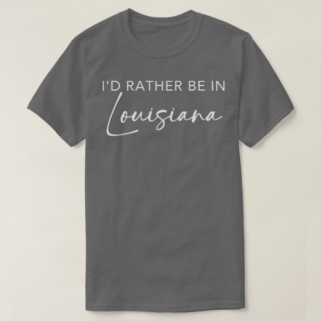 ID:t i Louisiana TShirt T Shirt (Design framsida)
