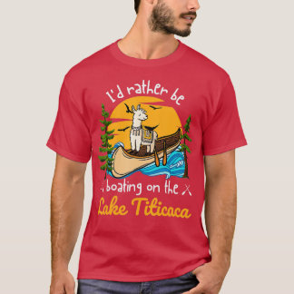 ID:t i stället för att starta på Sjö Titicaca 3 T Shirt