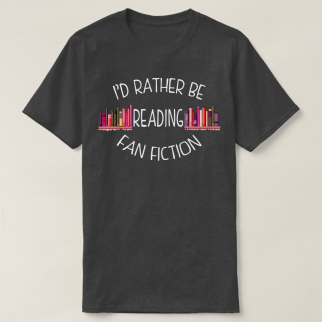 ID:t läs i stället Fläkt-bild T Shirt (Design framsida)