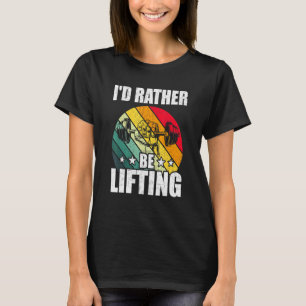 ID:t lyfter snarare Bodybuilding Weightlift Wo T Shirt