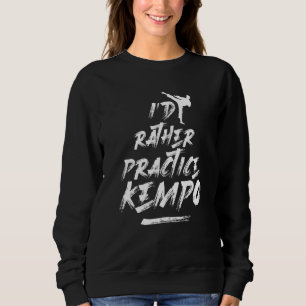 Id tämligen Practice Kempo Martial Arts Karate Ken T Shirt