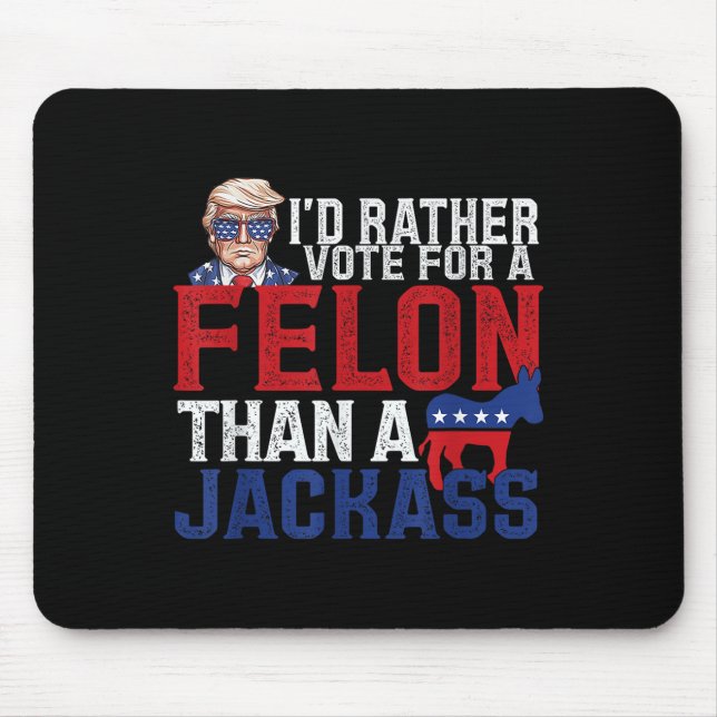 Id-trast-röst för en filon än en Jack-trump-Ameri Musmatta (Framsidan)