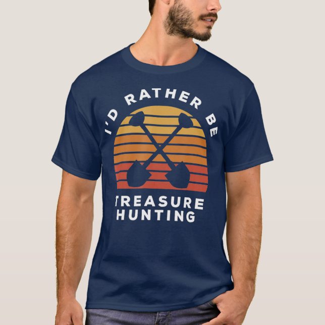 ID: Treasure Hunting T Shirt (Framsida)