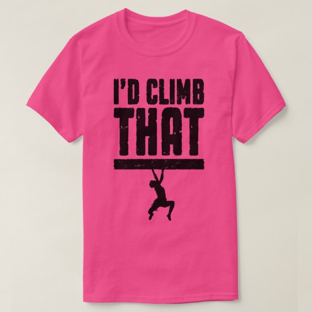 Id vid klättringsbouldering på Sten T Shirt (Design framsida)