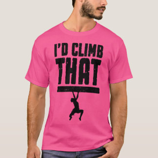 Id vid klättringsbouldering på Sten T Shirt