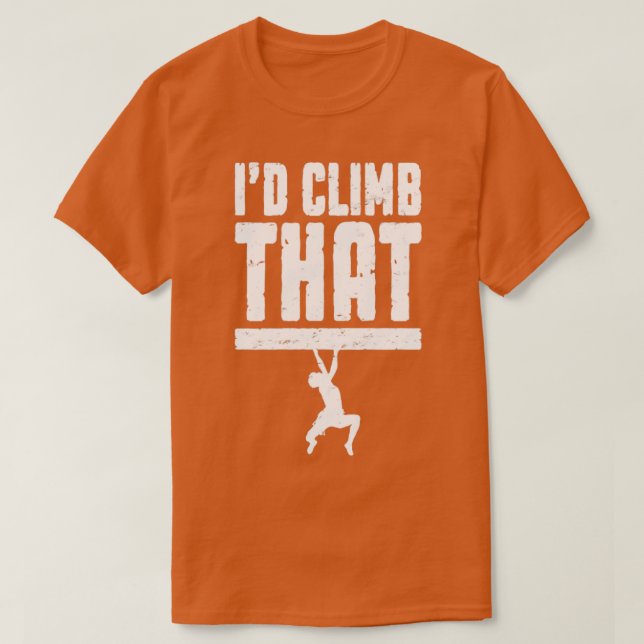 Id vid klättringsbouldering på Sten T Shirt (Design framsida)
