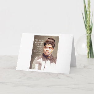 Ida B Wells and "Truth" Quote Kort