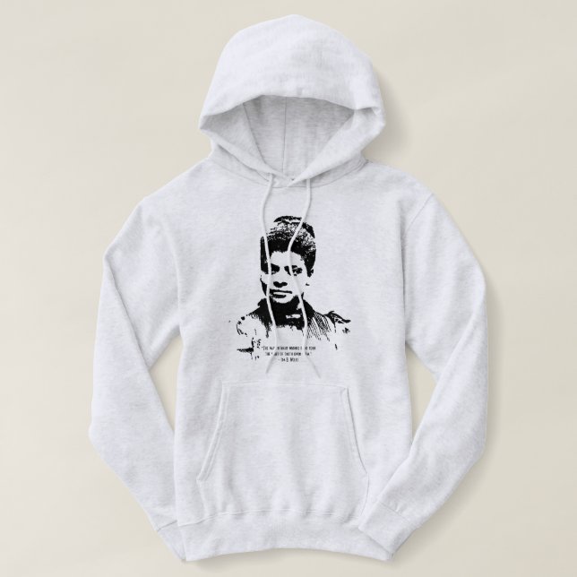 Ida B Wells Light of Truth Quote T Shirt (Design framsida)