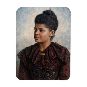 Ida B Wells Målning i Färg Magnet