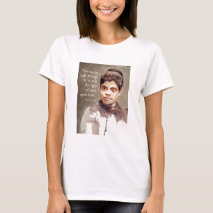 Ida B Wells Och "Sanning" Citat T Shirt