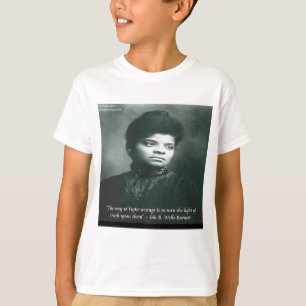Ida B Wells & Truth Citat T-shirt