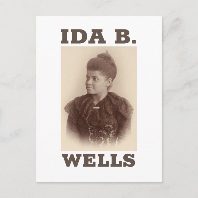 Ida B. Wells Vykort (Framsida)