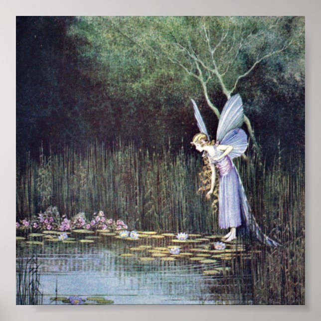 Ida Rentoul-utskrift - Reflection Poster (Framsidan)