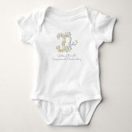 Ida-tjejer namn betyder att jag har monogramhjärta t shirt