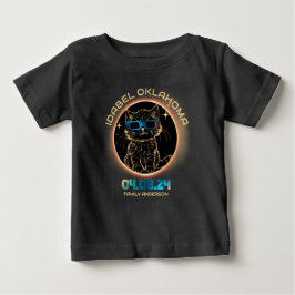Idabel Oklahoma Total solförmörkelse 2024 Kattälsk T Shirt