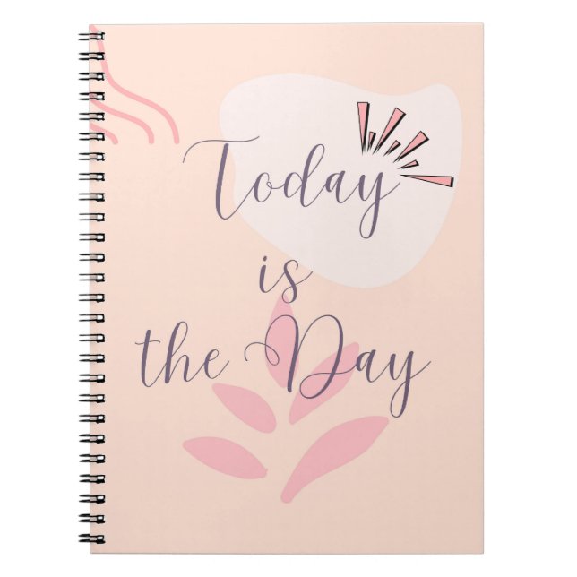 Idag är dagen anteckningsbok (Framsidan)