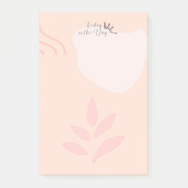 Idag är dagen post-it block