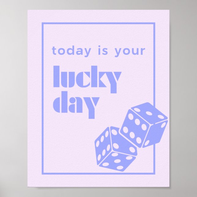 Idag är din lyckliga dag, Lucky, Luckiest Girl Poster (Framsidan)