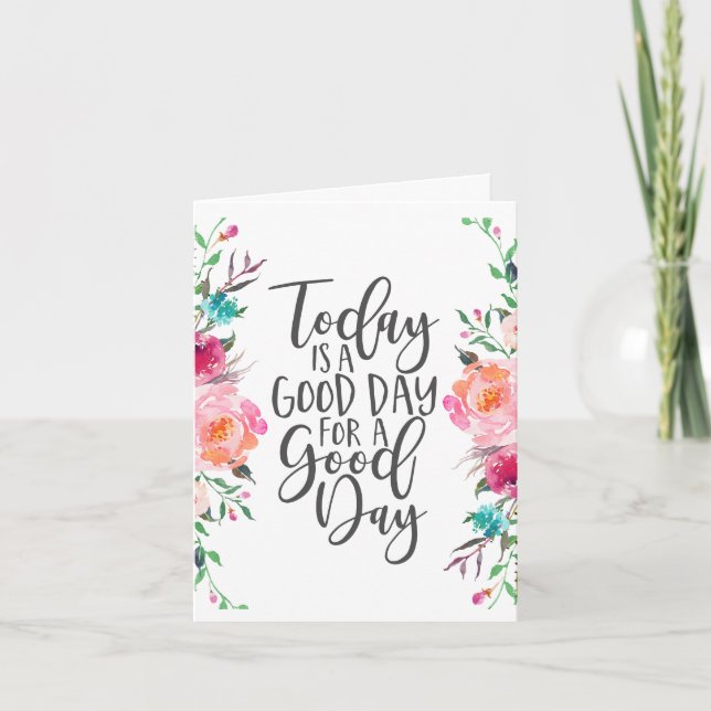 Idag är en Bra dag för en Bra Kort (Framsida)