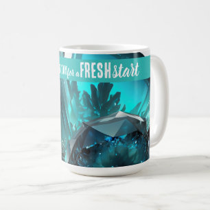 Idag är en nystart för Motiveringsoffert för Bra D Kaffemugg