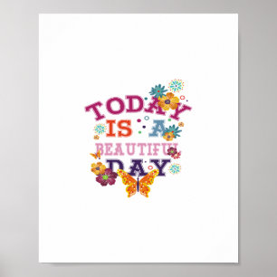 Idag är en vacker dag poster