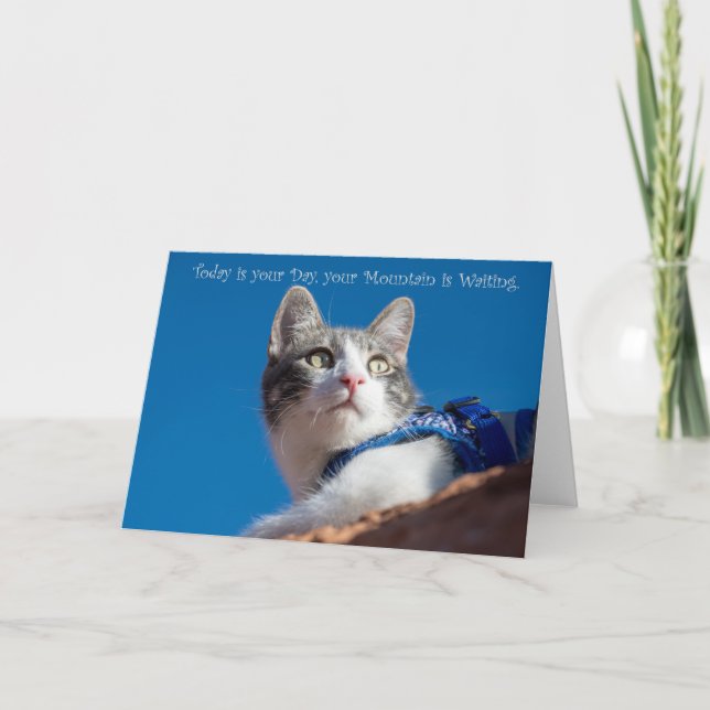 Idag är er dag, notecard meddelande (Framsida)