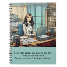 Idag är inte din dag anteckningsbok