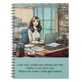 Idag är inte din dag anteckningsbok