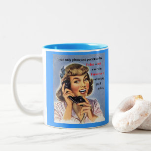 Idag är inte din dag - Retro Image mugg