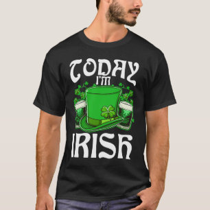 Idag är jag Irish Drinking Beer St patricks day 1 T Shirt