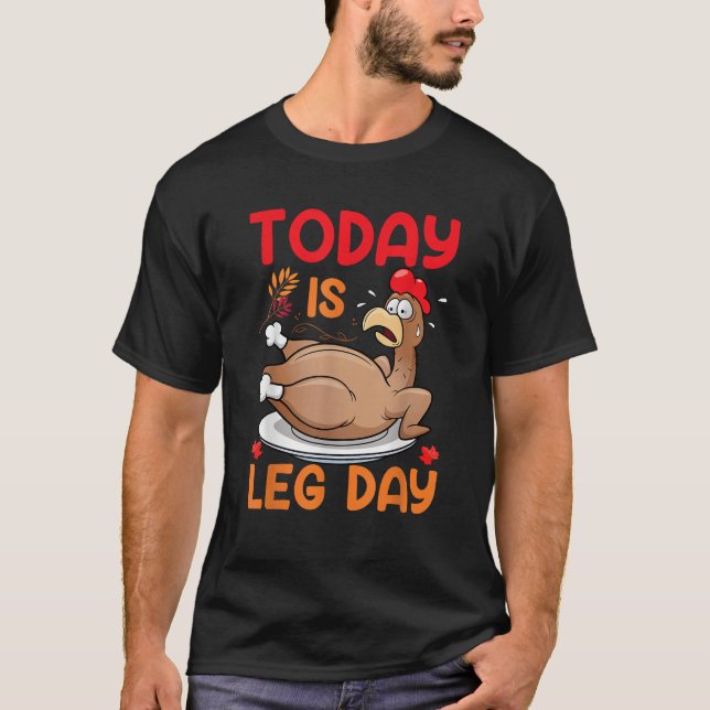 Idag är lejdagen t shirt (Framsida)