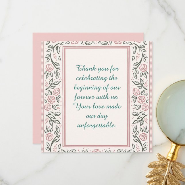 Idag Börjar Alltid Tack Kort (Fram/Back In Situ)