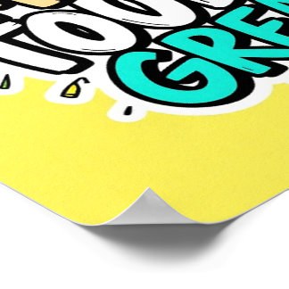 Idag fantastiskt | Minimalistisk Inspirerande Vägg Poster