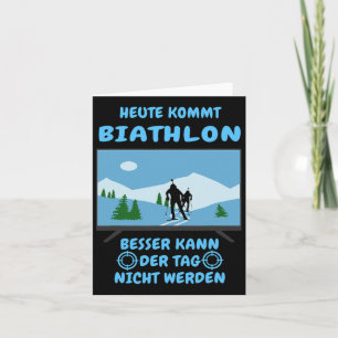 Idag Kommer Biathlon Vintersport Skidskytte S Kort