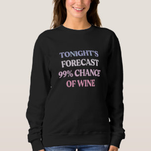 Idag kvälls prognos 99 chans för vin Sarcastic Quo T Shirt