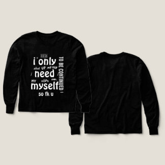 idag med en liten text att läsa t shirt