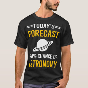 Idag Prognos Astronomi T Shirt