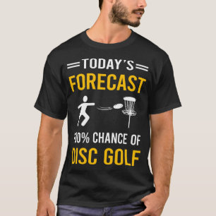 Idag prognos Discgolf T Shirt